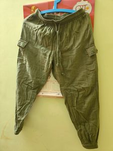Olive Green Cargo Pants