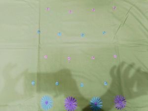 🇳🇿💫🎀 Unstich Elegant Green Kurta Set