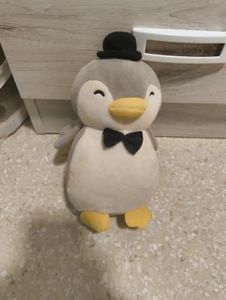 MINISO Couple Penguin Plush Toy with Hat