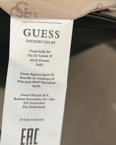 Guess Black Tote Handbag