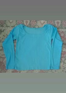 Causal Regular Full Sleeves Solid Women Top