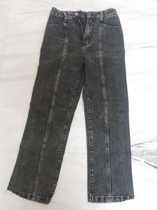 Acid Wash Denim Jeans