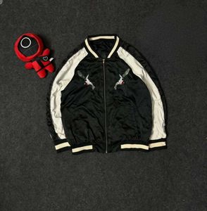 Embroidered Bomber Jacket
