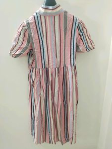 Striped Midi Dress