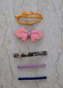 Cute Hair Clips Set