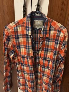 Men's Plaid Button-Down Shirt