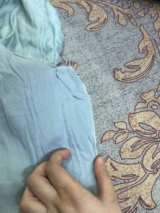 Floral painting suit with Dupatta