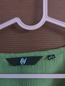 Olive Green Blouse