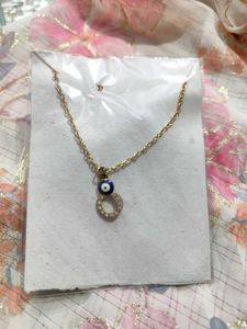 Elegant Blue Stone Necklace