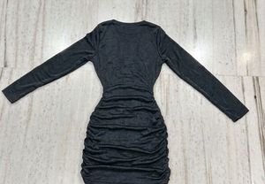Black Wrap Dress