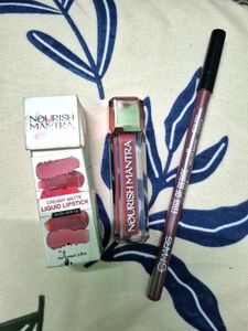 LIQUID LIPSTICK + MARS LIPLINER COMBO FOR  250!