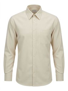 Saint Laurent YSL Classic Men's Cream Shirt