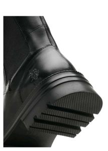 US Polo Stylish Black Knee-High Boots