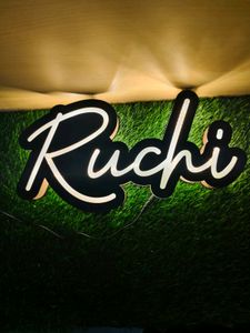 Premium LED Name Cutout - Stylish High Quality MDF