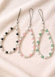 Beaded Phone Charm Strap Set