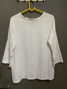 Unisex Allen Solly White T-shirt