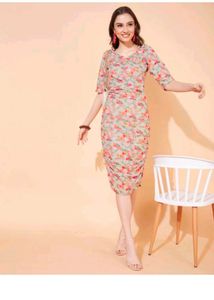 Floral Wrap Dress