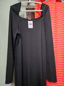 LONG SLIT ELEGANT DRESS