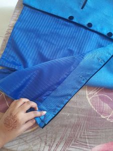Men's Blue Nehru Jacket
