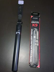 Kratos K9 Selfie Stick with Fill Light