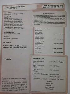 Chemistry Textbooks Part I &amp; II