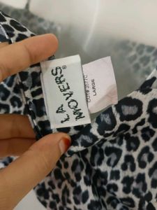 Leopard Print Spaghetti Strap Top