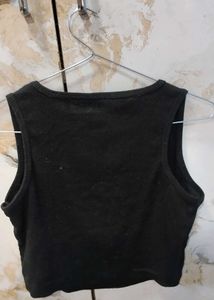 Black 'New York' Graphic Tank Top