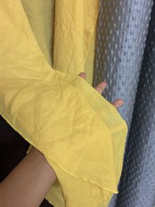 Yellow tie top