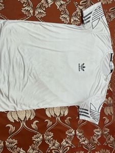 Adidas White T-Shirt