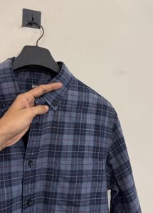 Men's Plaid Button-Down Shirt