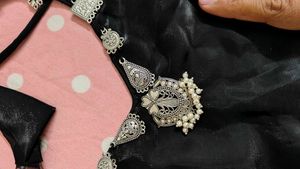 Elegant Black Embellished Blouse