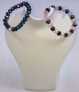 Braslate 3pic Trend Rainbow/Rhinestone/stone rinh