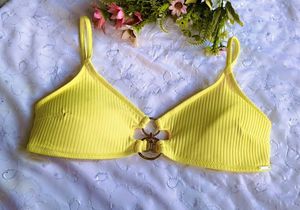 very sexy yellow Bikini Top👍👍