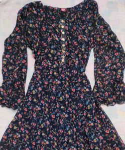 floral midi dress 🪻
