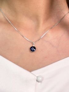 Evil Eye Chain Pandent Pure Silver 925