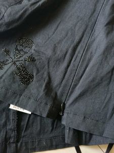 Y2k gothic White &amp; Black Corset Top