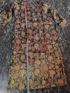 Floral Print Kurta