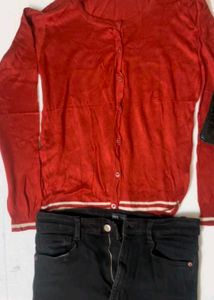 Winter Cardigan+ Formal Shirt