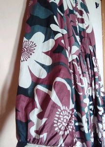 Floral Print Maxi Dress