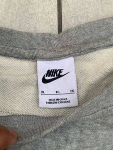 nike grey sweatshirt