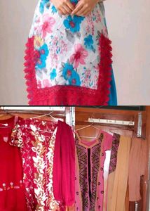 3 Combo pack Beautiful Floral Print Kurta Set