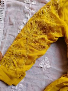 Beautiful Yellow Kurta