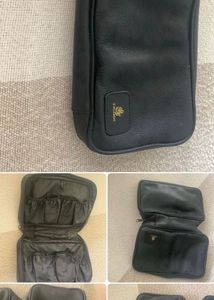 Stylish Black Leather Pouch