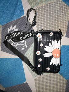 Mini Suitcase Sling Bag