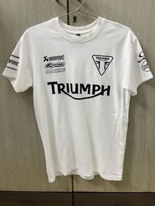 Triumph Unisex White Tshirt
