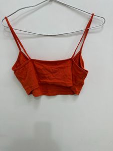Orange Crop Top