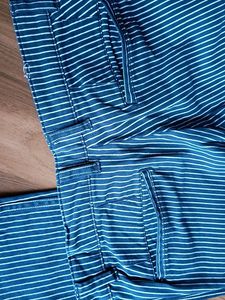 Blue Saint Striped Shorts - Size 30