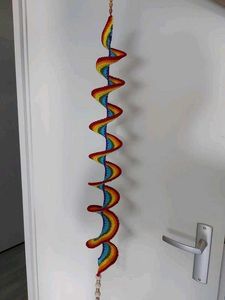 Rainbow Crochet Mobile