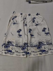 Men's Tropical Shirt and Shorts Set