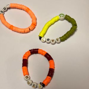 Boho Beaded Bracelets Set